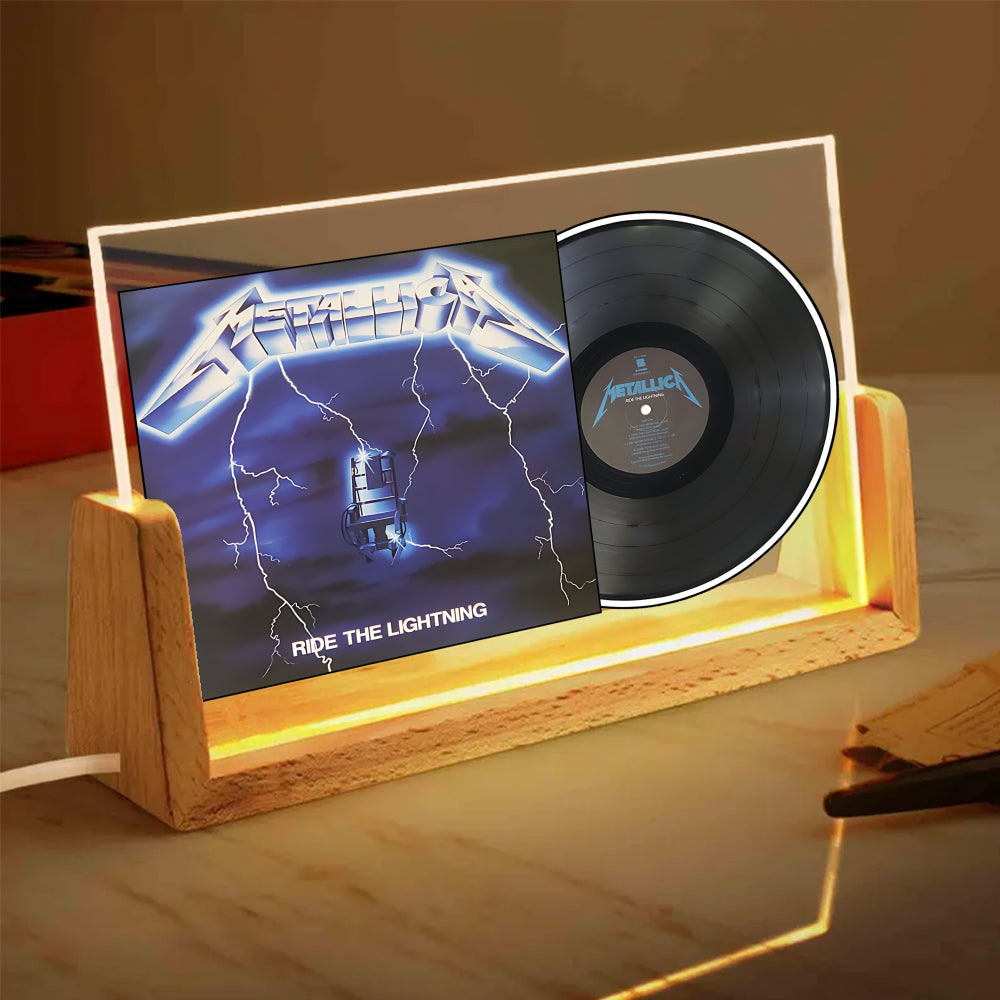 Metallica Album Collection Acrylic Light – Vinyl Record Display Lamp Set
