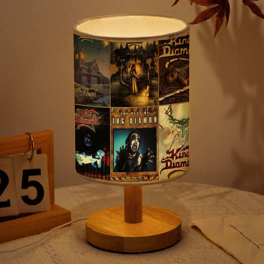 King Diamond Fabric Lamp – Heavy Metal Horror Album Art Collection