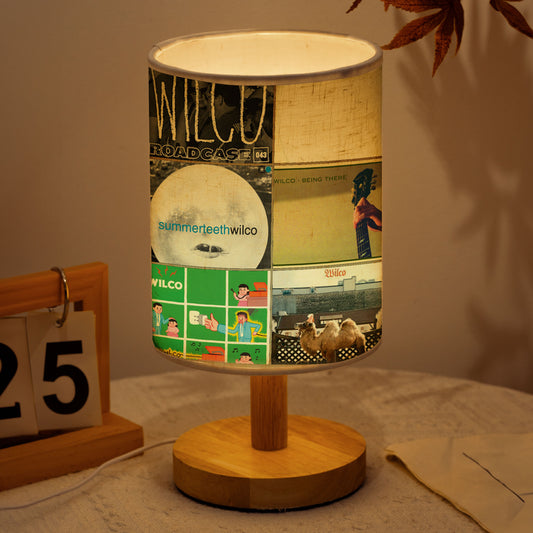 Wilco Albums Table Lamp – Indie Rock Ambient Light