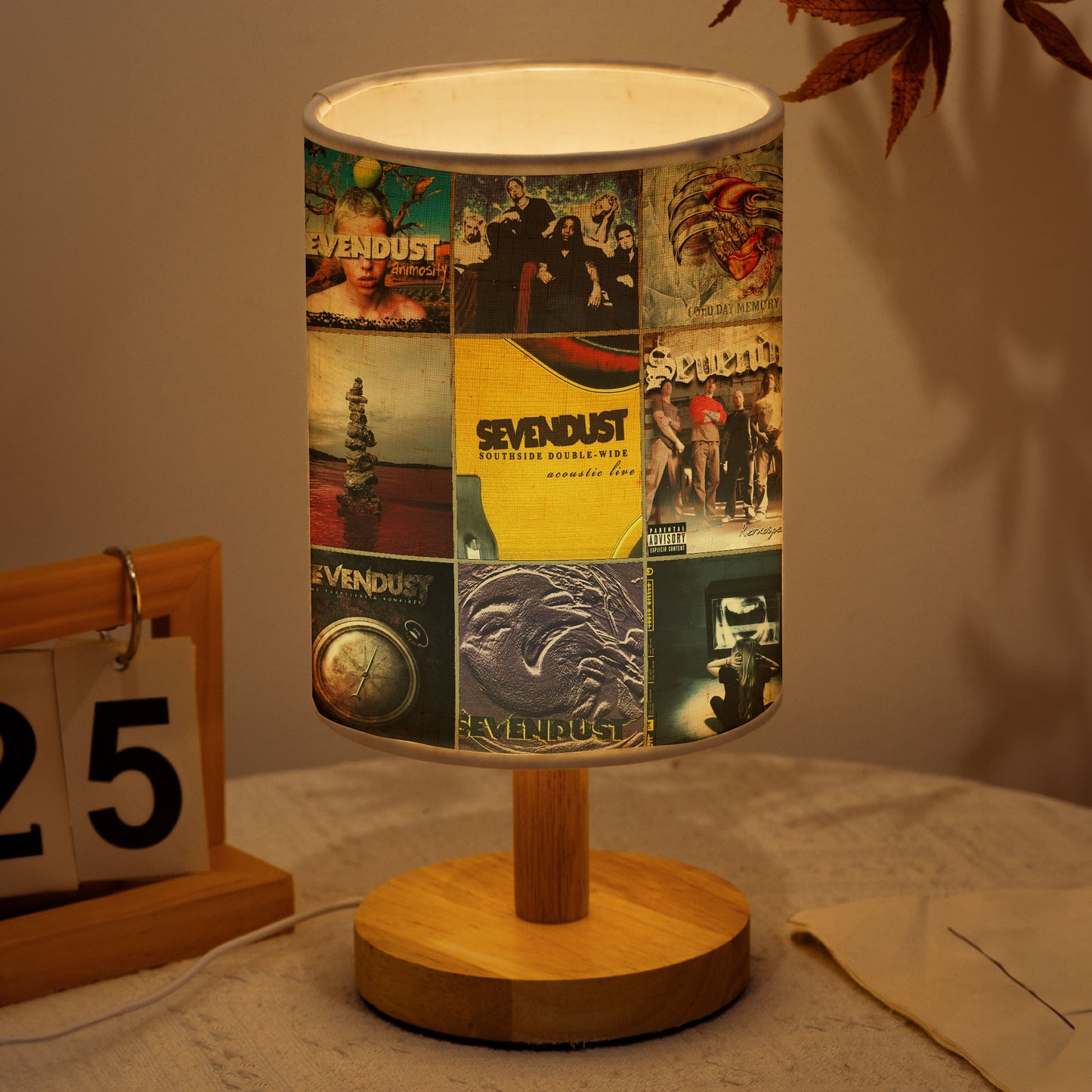 Sevendust Albums Lamp – Heavy Groove, Warm Light ⚡