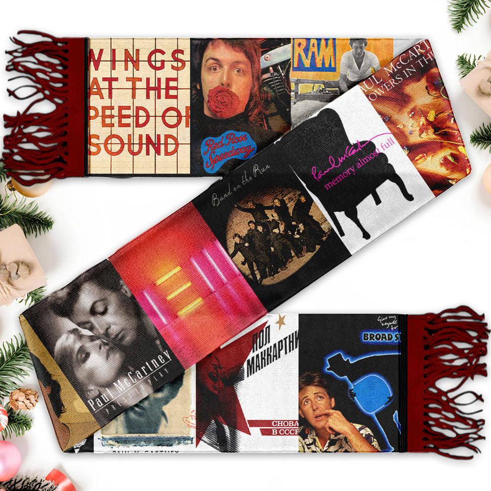 Paul McCartney Scarf – A Timeless Tribute to Iconic Songs & Albums