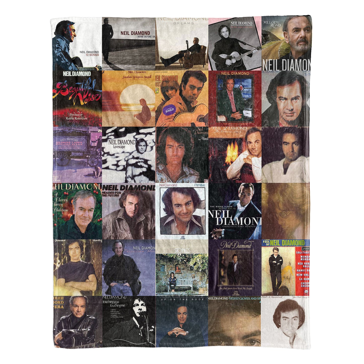 Neil Diamond Sherpa Blanket – A Cozy Tribute to a Musical Icon