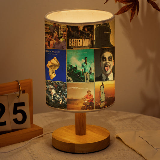 Robbie Williams Album Cover Lamp – Pop Legend Table Light