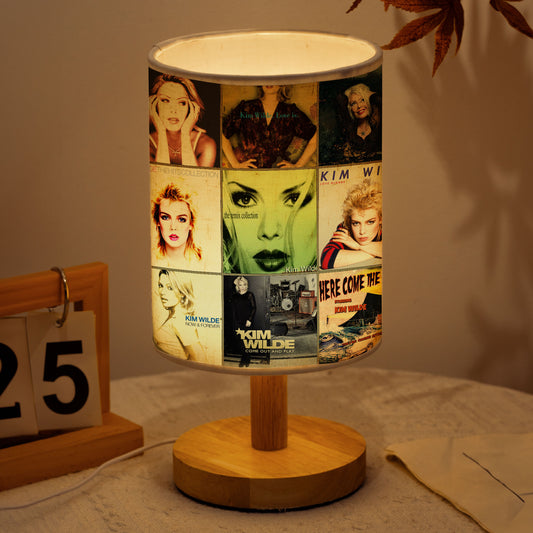 Kim Wilde Fabric Lamp – 80s Pop Icon Album Art Collection