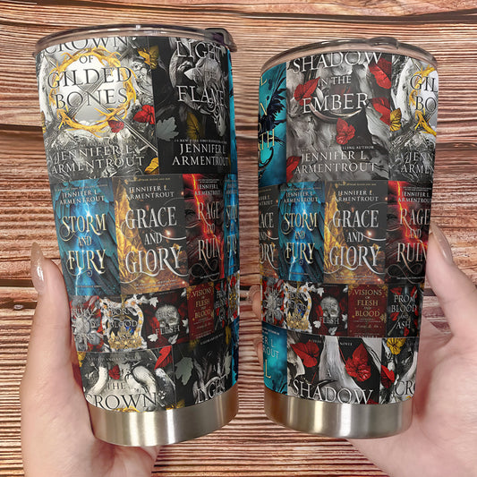Epic Worlds of Jennifer L. Armentrout Tumbler Cup – Fantasy Romance Edition