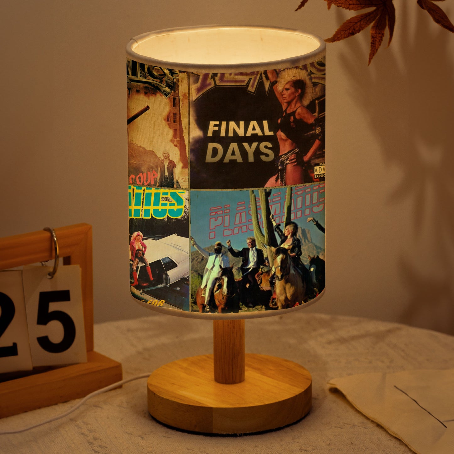 Plasmatics Album Cover Lamp – Punk Rock & Metal Nostalgia Decor