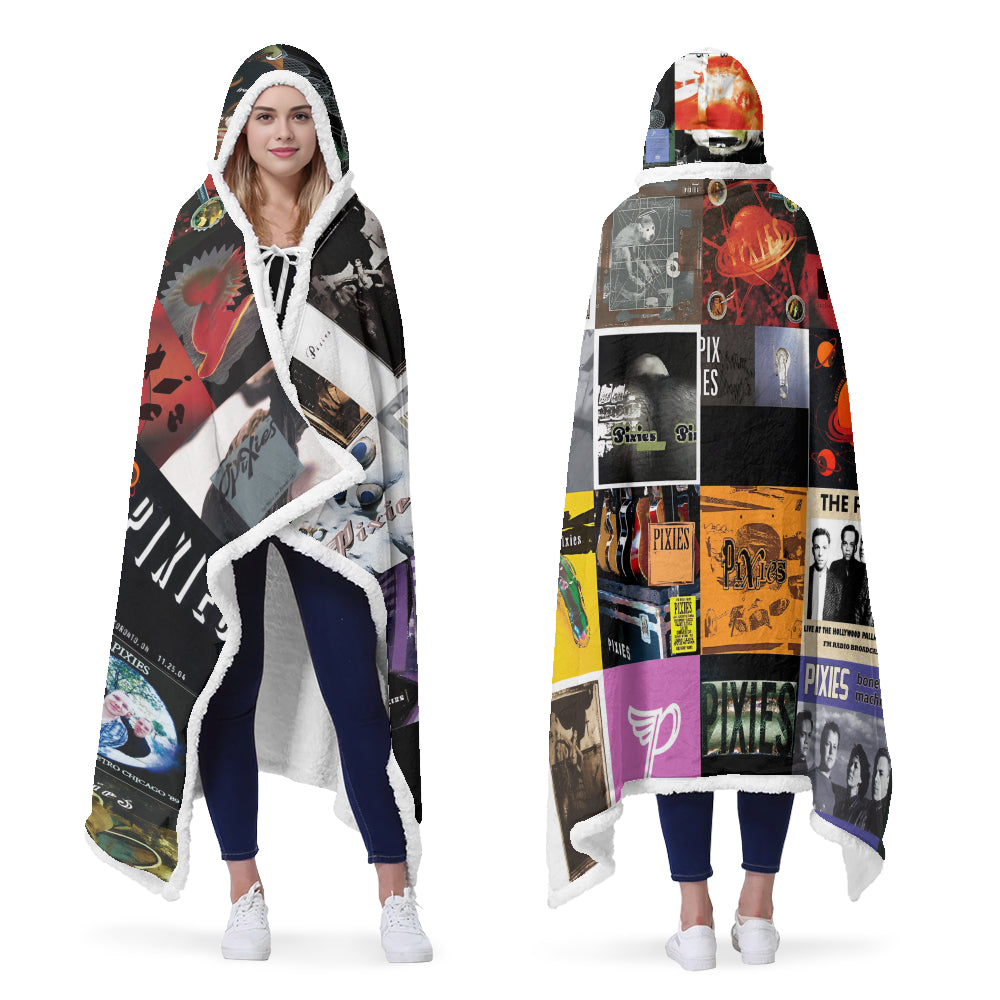 Pixies Wearable Hooded Blanket – Alt-Rock Chaos You Can Wear