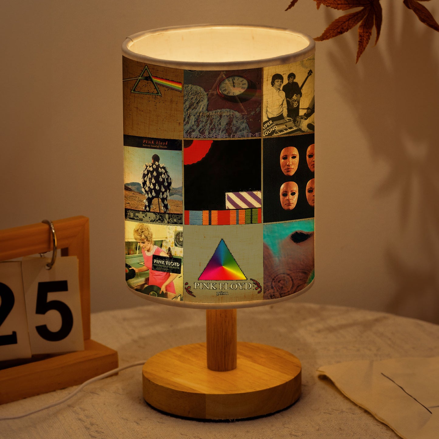 Pink Floyd Album Art Lamp – Retro Rock Night Light for Classic Music Lovers