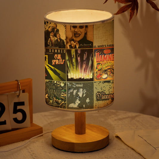 💀 The Damned Album Art Lamp – Punk Chaos & Gothic Flair