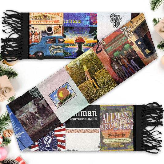 The Allman Brothers Band Scarf – A Cozy Southern Rock Throwback
