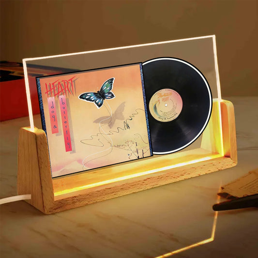 Heart Dog & Butterfly Acrylic Light