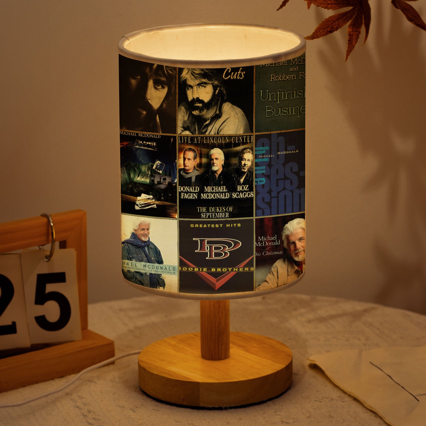 Michael McDonald Fabric Lamp – Soulful Classics & Doobie Brothers Tribute