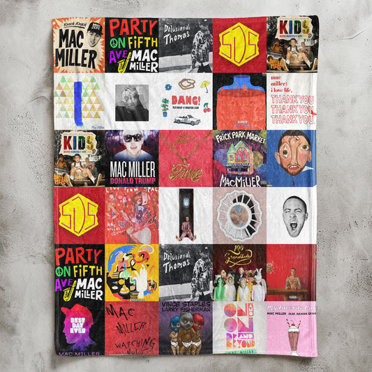 Mac Miller Sherpa Blanket – A Warm Tribute to a Modern Legend