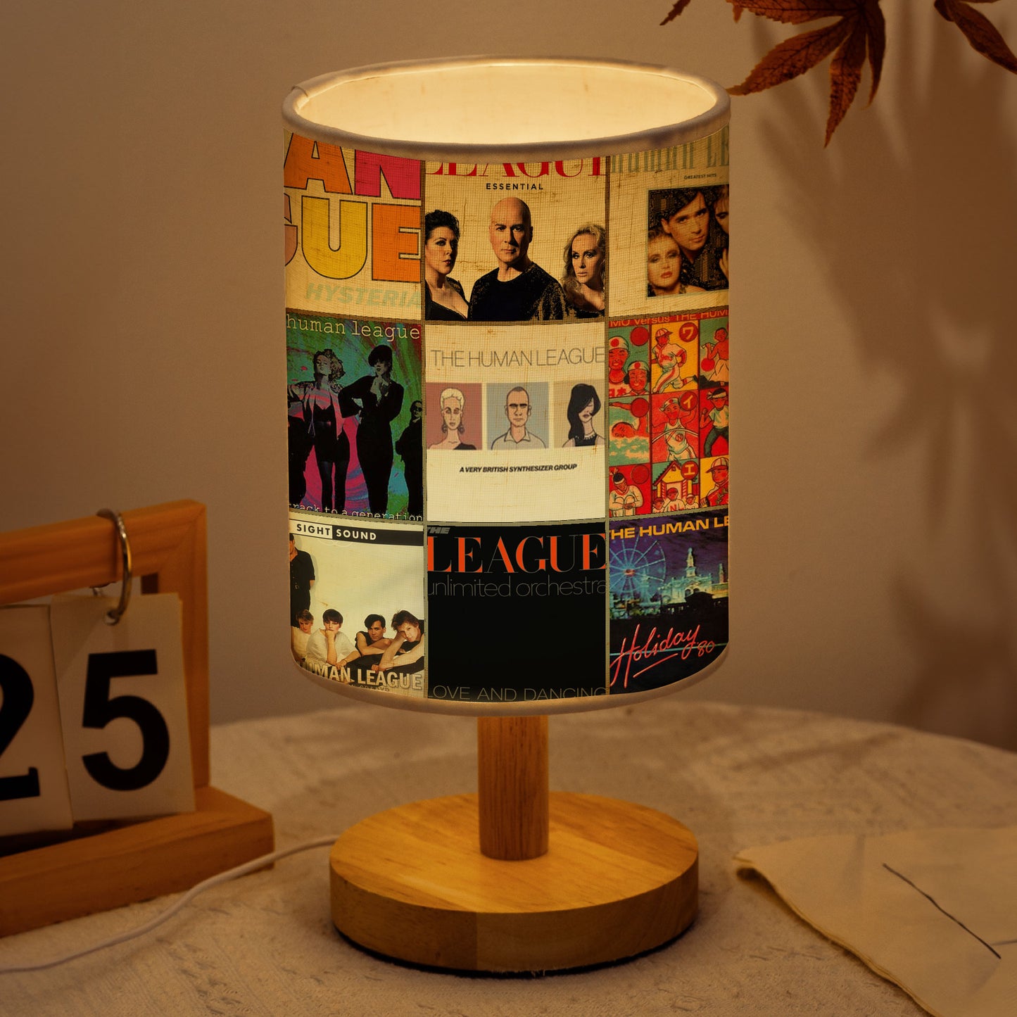 The Human League Fabric Lamp – Synthpop Glow
