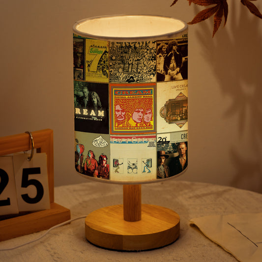 Cream Album Art Table Lamp – Classic Rock Decorative Light
