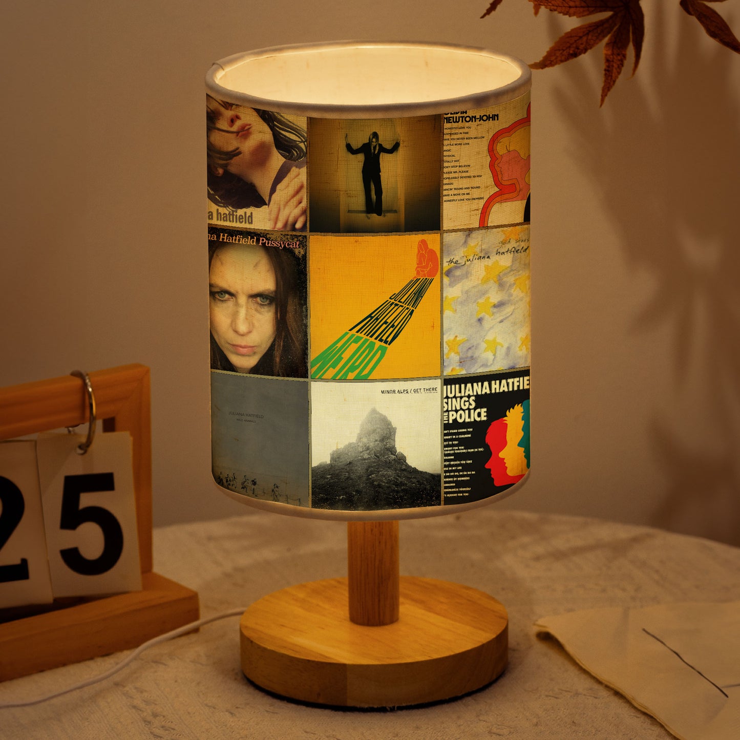 Juliana Hatfield Album Art Collage Lamp