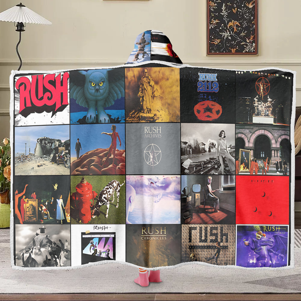Rush Hooded Blanket – The Spirit of Progressive Rock