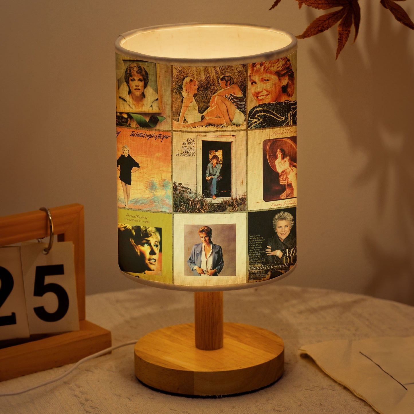 🌸 Anne Murray Album Art Lamp – Gentle Light & Golden Melodies