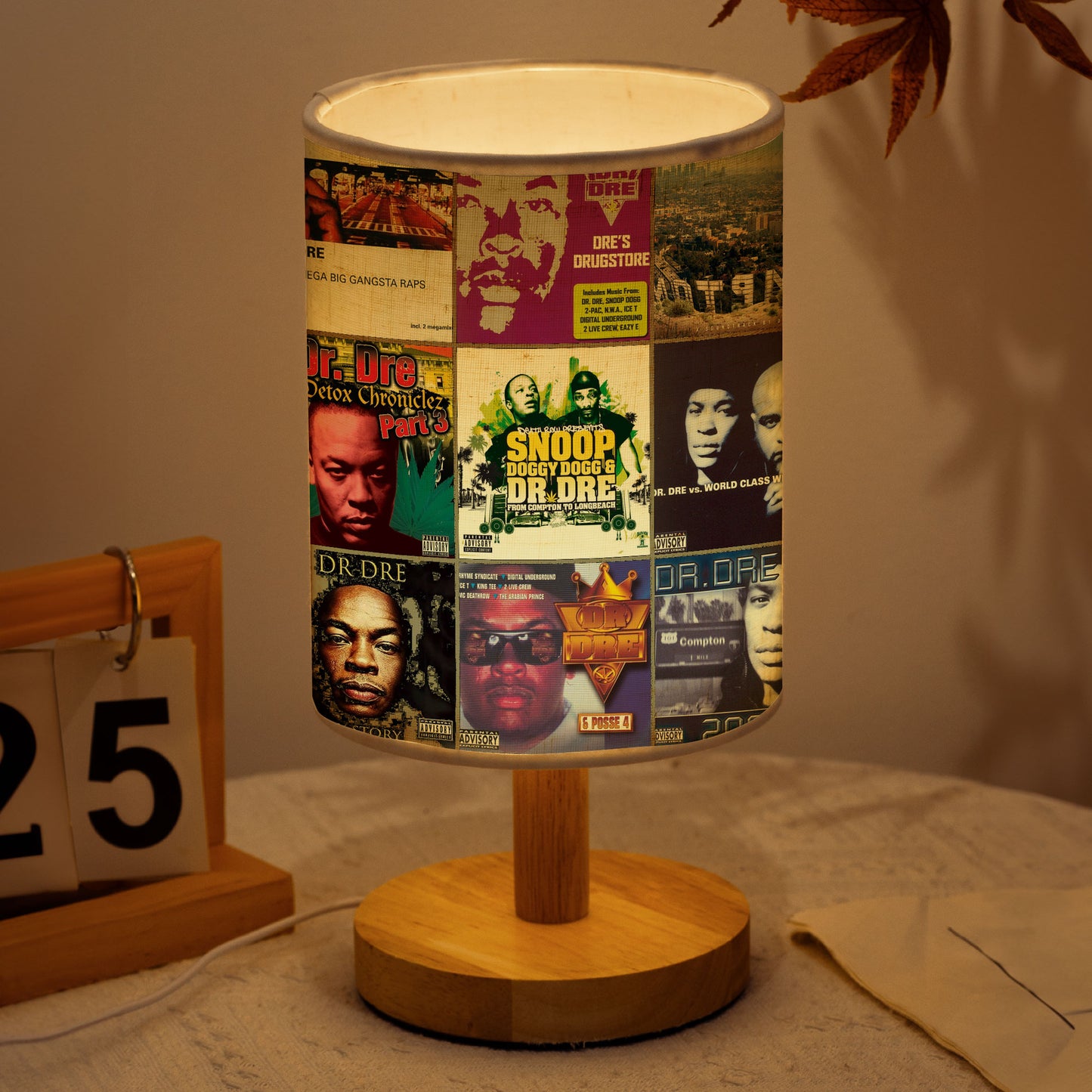 Dr. Dre Hip-Hop Legacy Collage Lamp