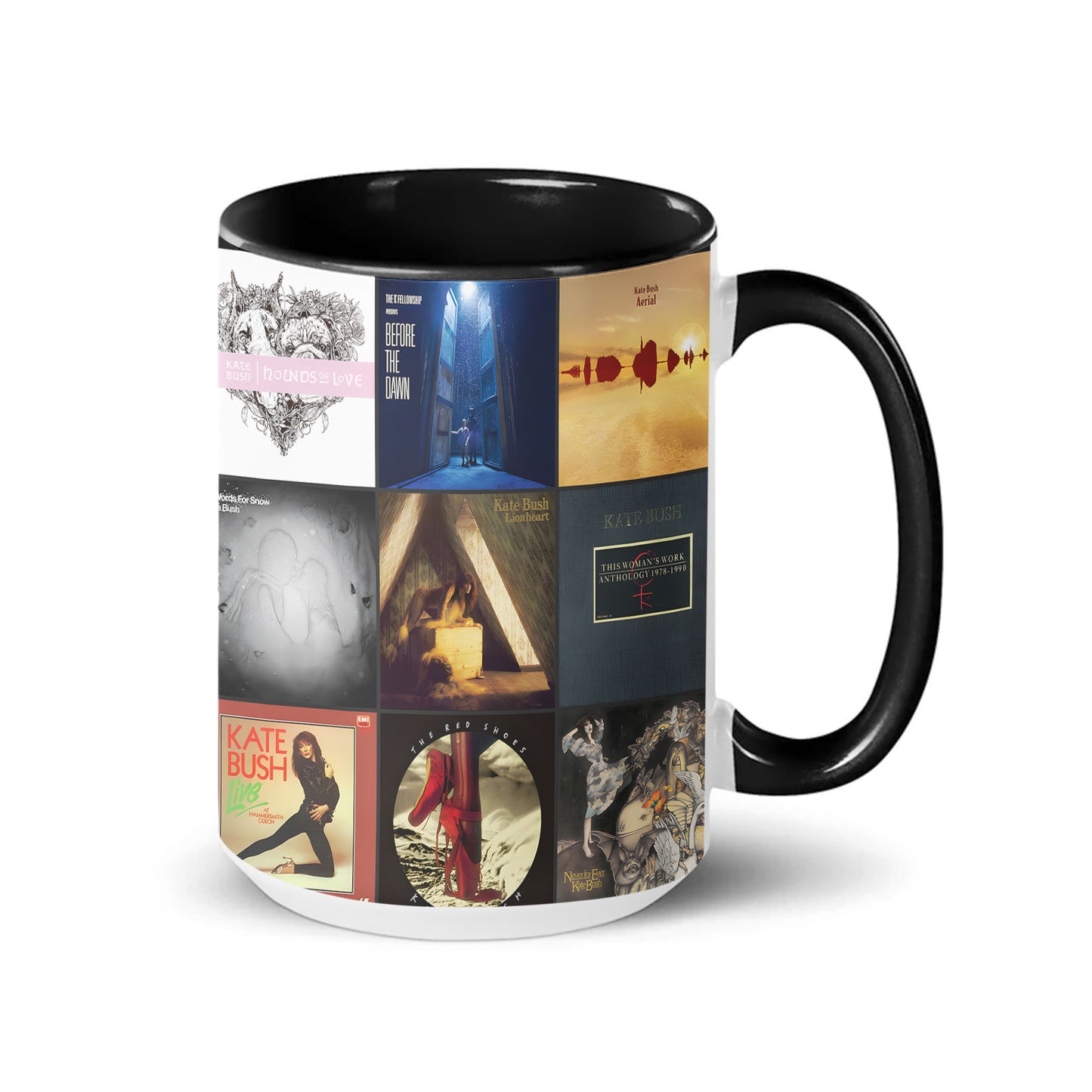 Kate Bush Accent Mug – Iconic Album Artwork Collector’s Gift