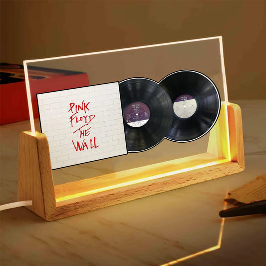 Pink Floyd The Wall Double Vinyl Album Acrylic Light Display