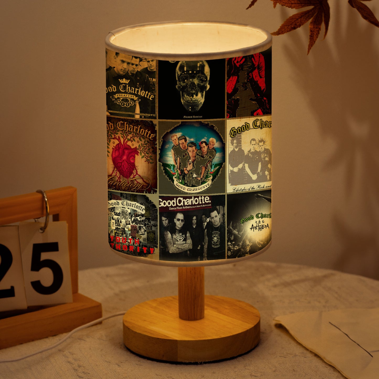 Good Charlotte Album Art Lamp – Pop Punk Rebellion & Youthful Fire
