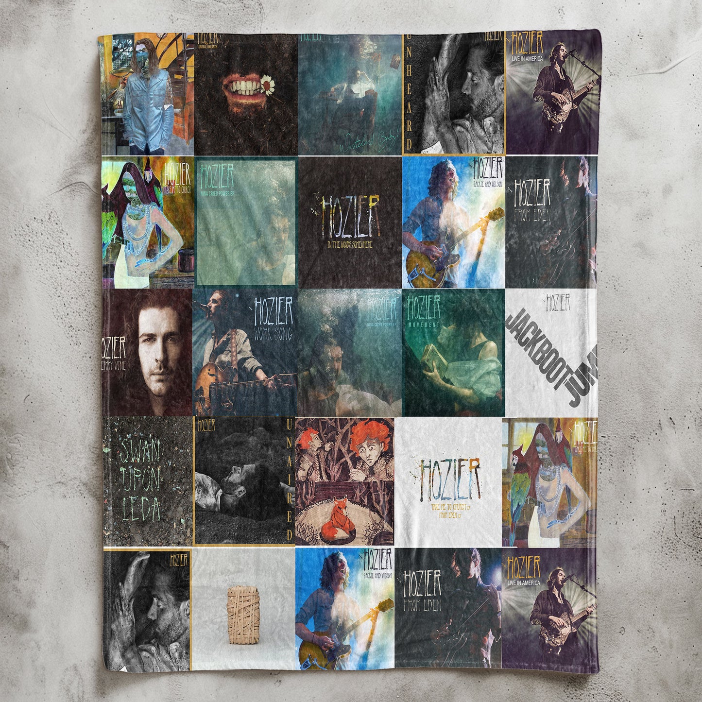 Hozier Sherpa Blanket – Soulful Warmth Wrapped in Atmospheric Album Art