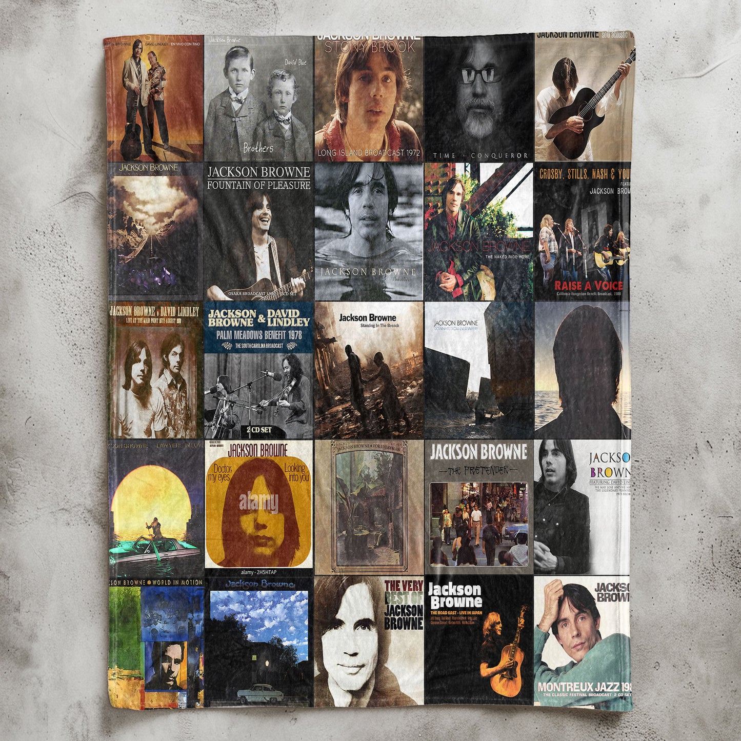 Jackson Browne Sherpa Blanket – Folk-Rock Warmth Wrapped in Timeless Album Art
