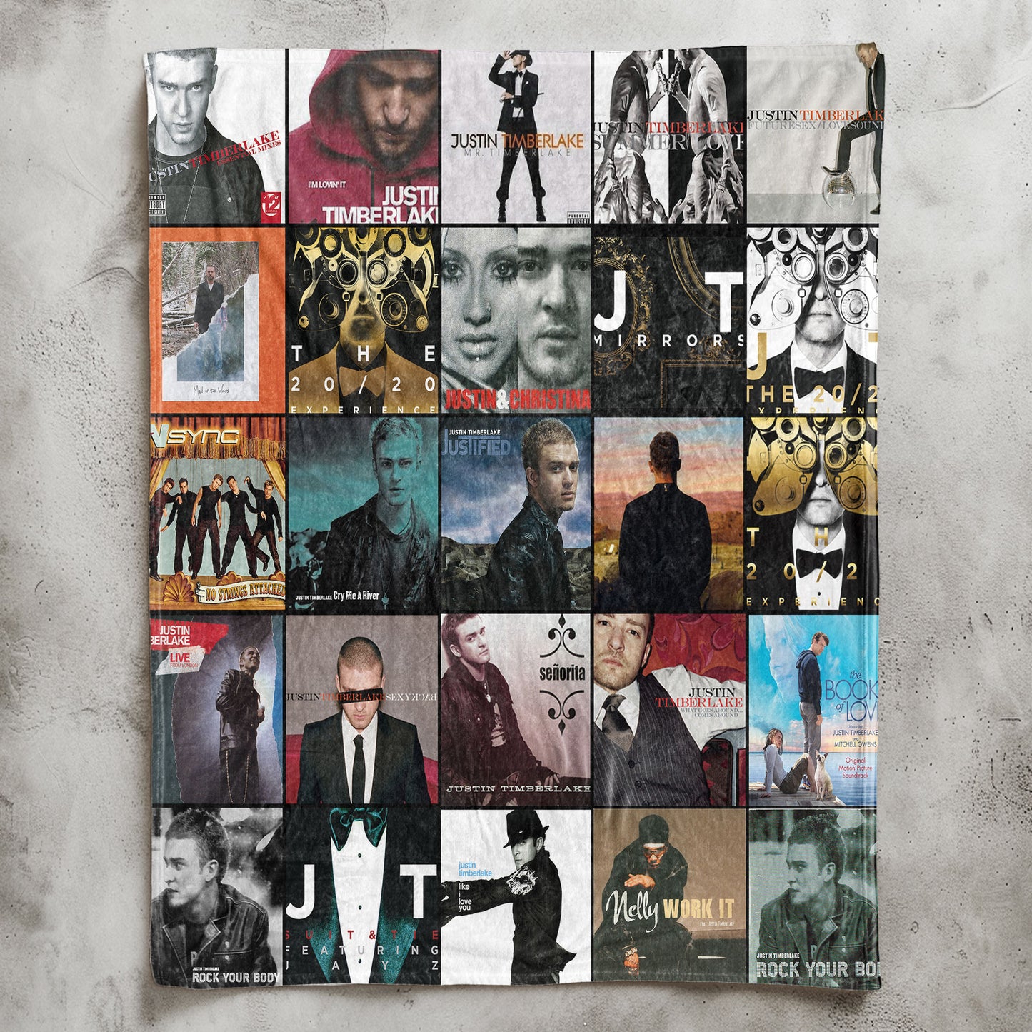 Justin Timberlake Sherpa Blanket – A Pop & R&B Icon Tribute for True Fans
