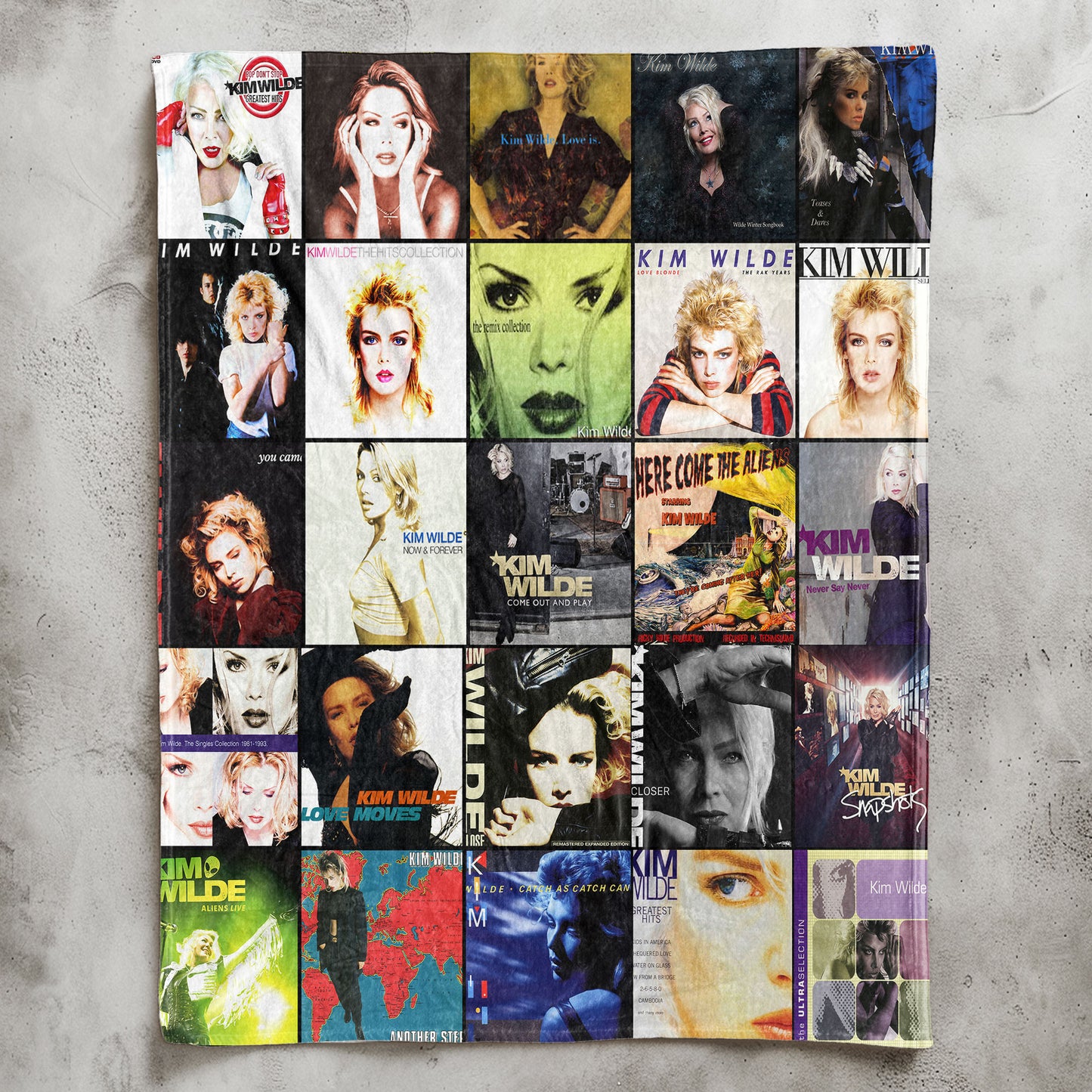 Kim Wilde Sherpa Blanket – A Retro Pop Dream for True ’80s Fans