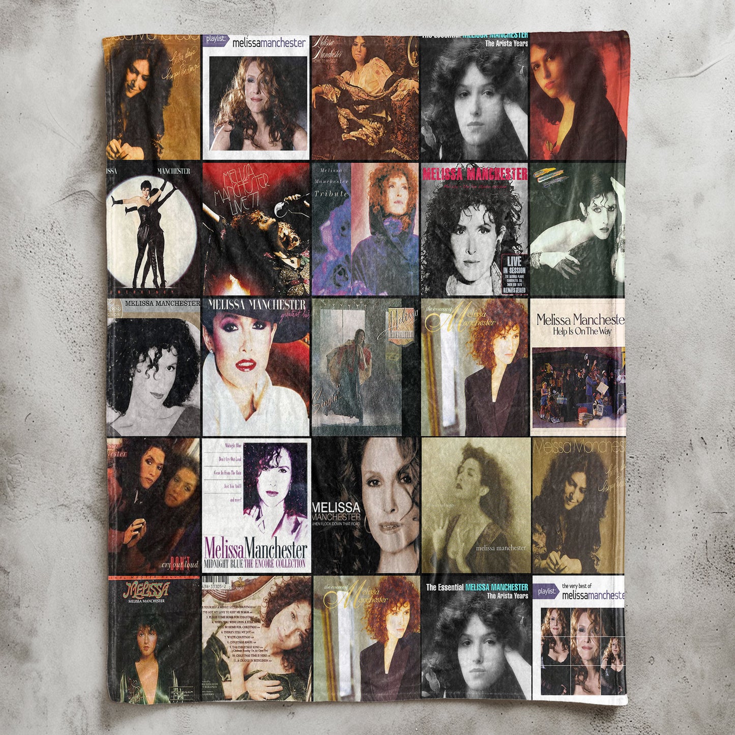 Melissa Manchester Sherpa Blanket – A Soulful Classic-Pop Tribute for True Fans