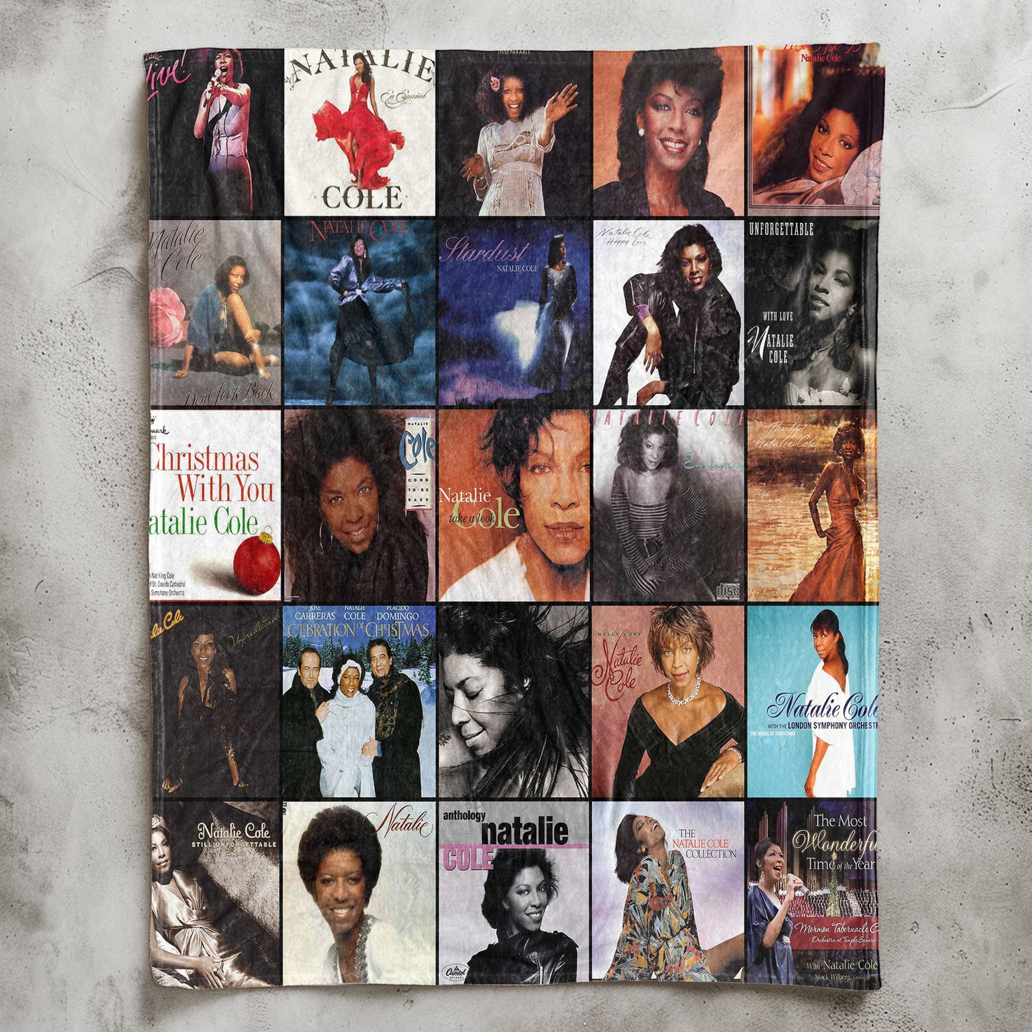 Natalie Cole Sherpa Blanket – A Soulful, Timeless Tribute for True Fans