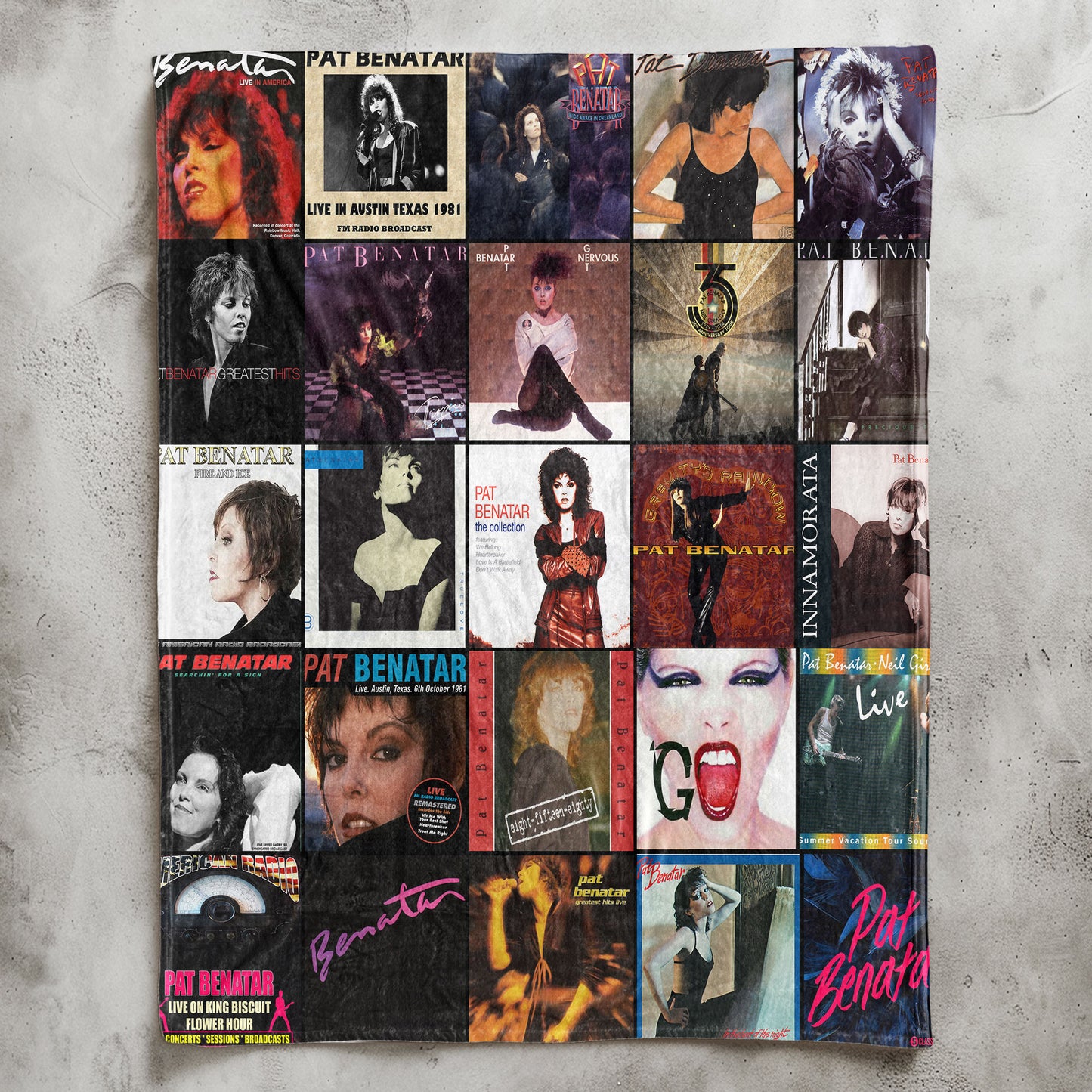 Pat Benatar Sherpa Blanket – A Fierce Rock-’n’-Roll Throwback