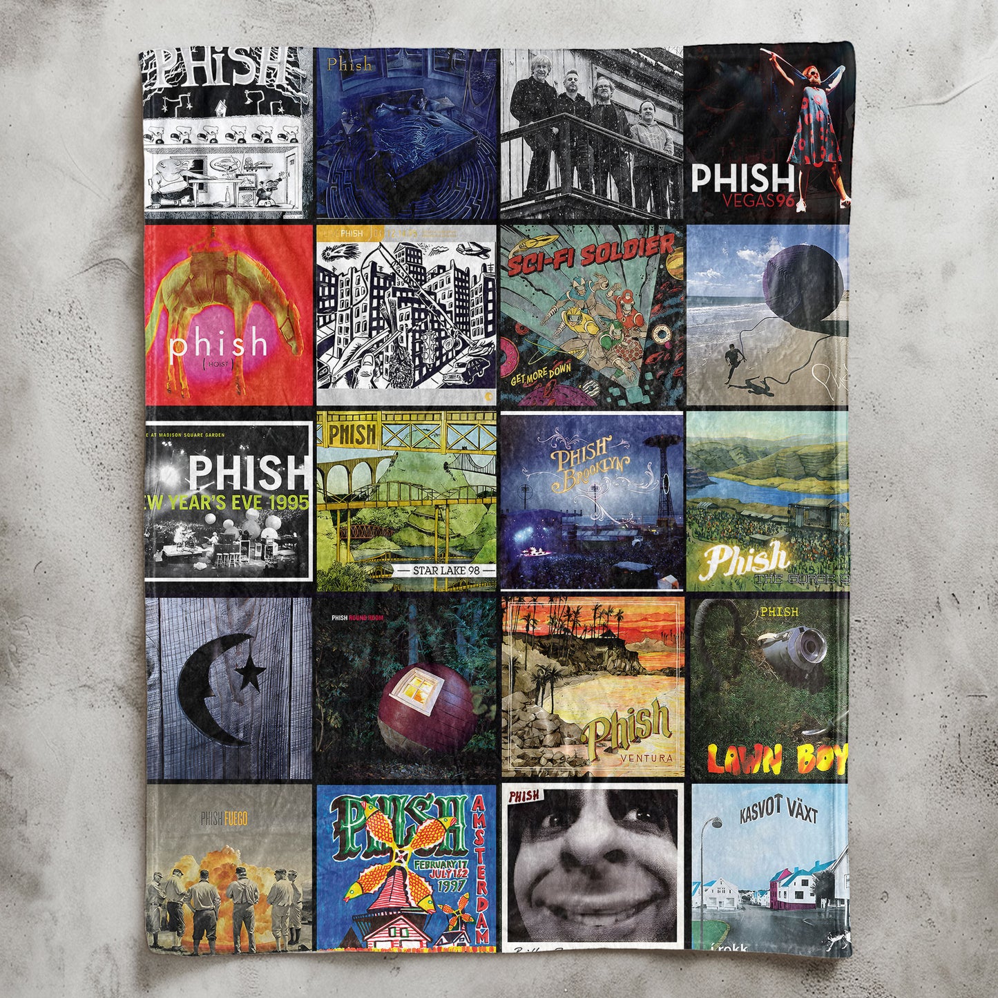 Phish Sherpa Blanket – A Cozy Tribute to Jam Band Legends
