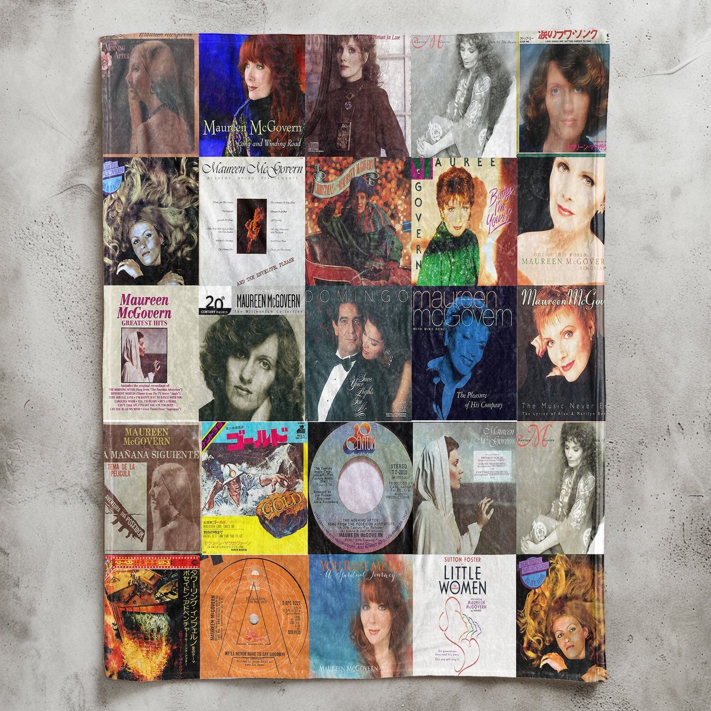 Maureen McGovern Sherpa Blanket – A Timeless Tribute for True Music Lovers