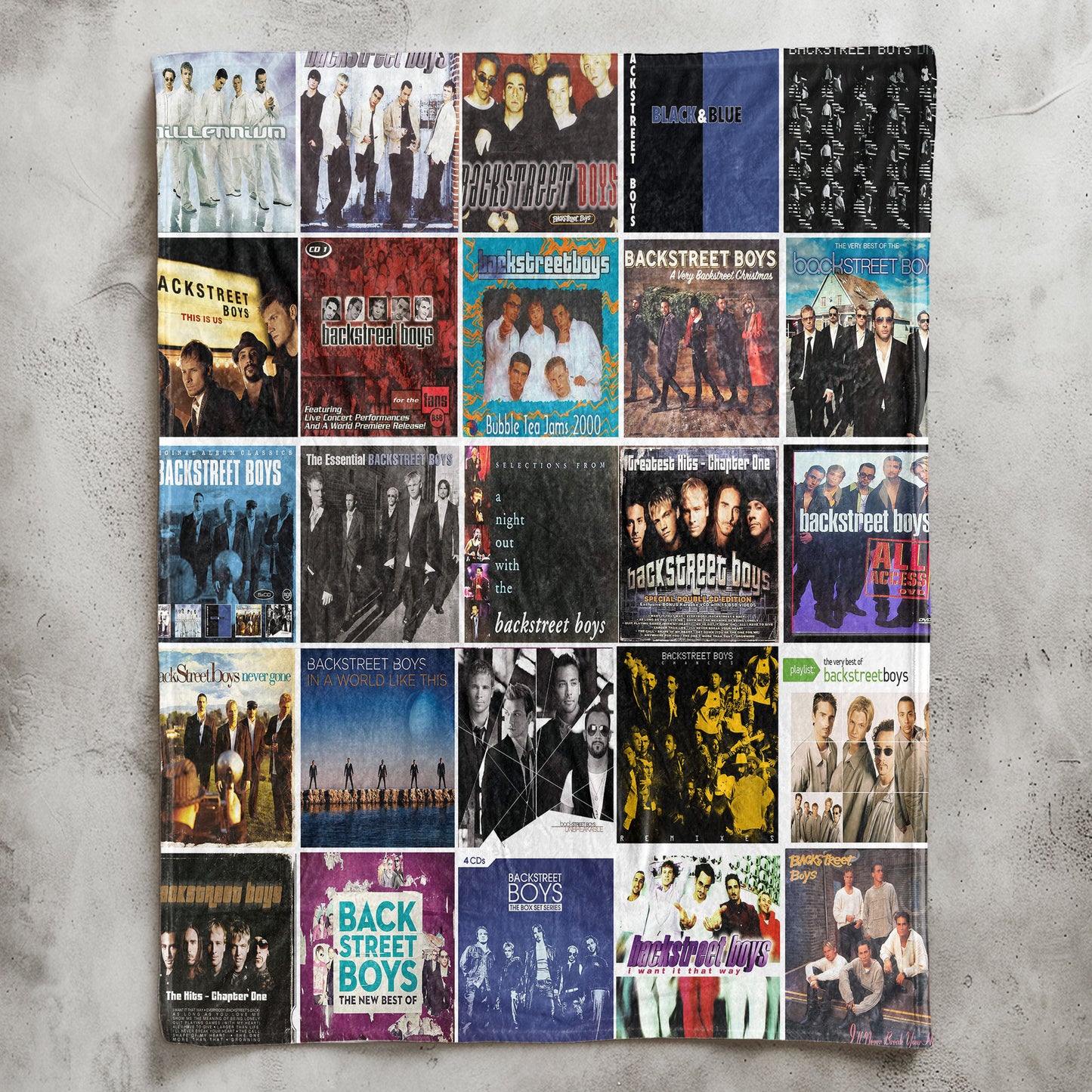 Backstreet Boys Sherpa Blanket – A Nostalgic Tribute to Pop’s Golden Era