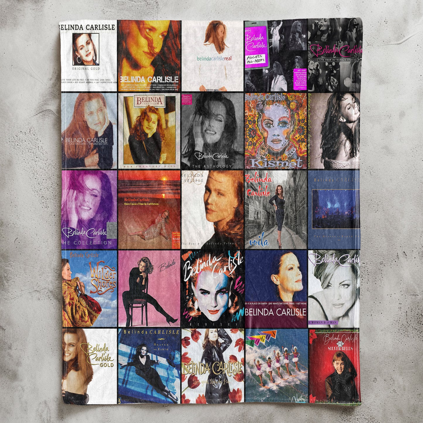 Belinda Carlisle Sherpa Blanket – A Warm Journey Through Timeless Hits