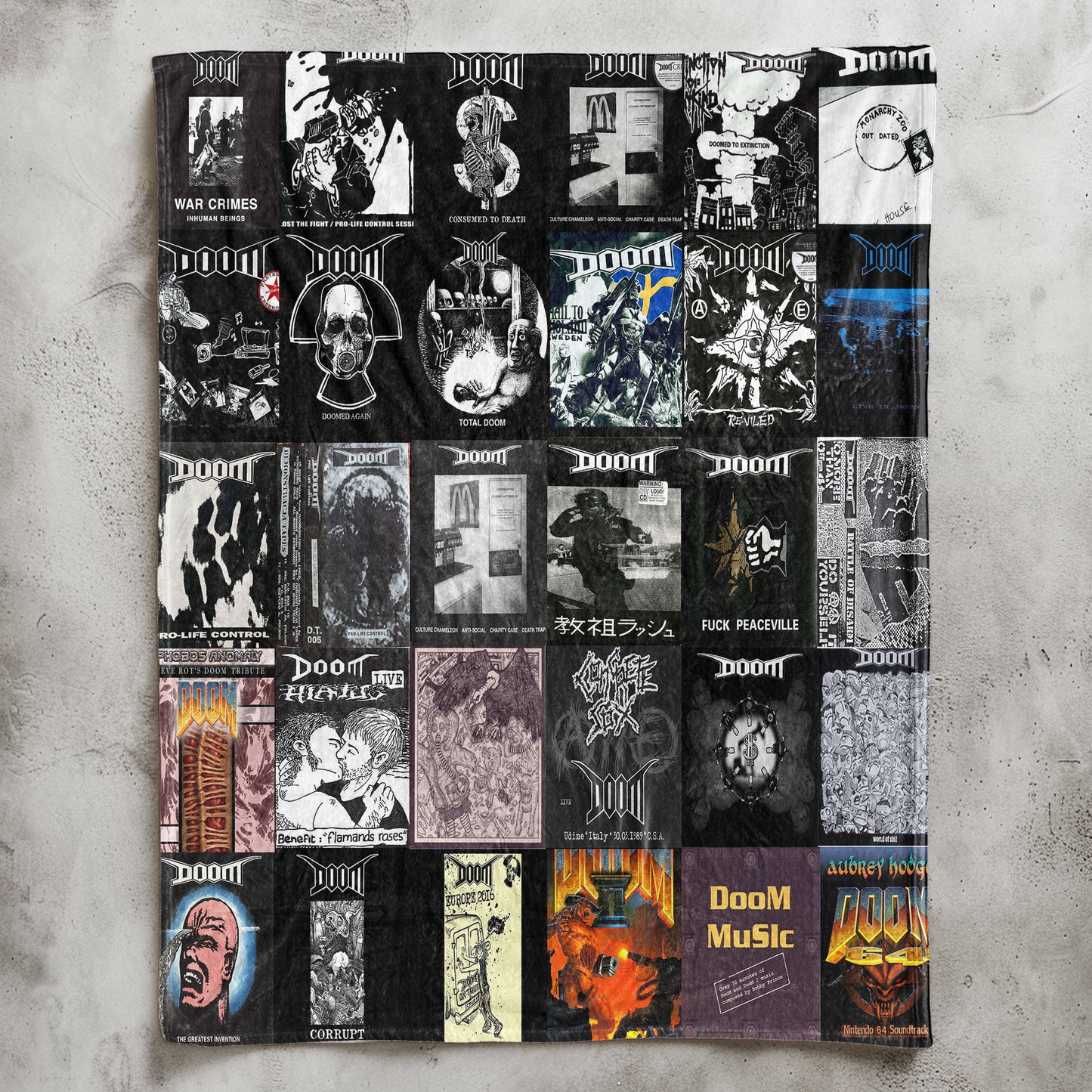 DOOM Sherpa Blanket – A Raw, Underground Tribute to Punk Legend
