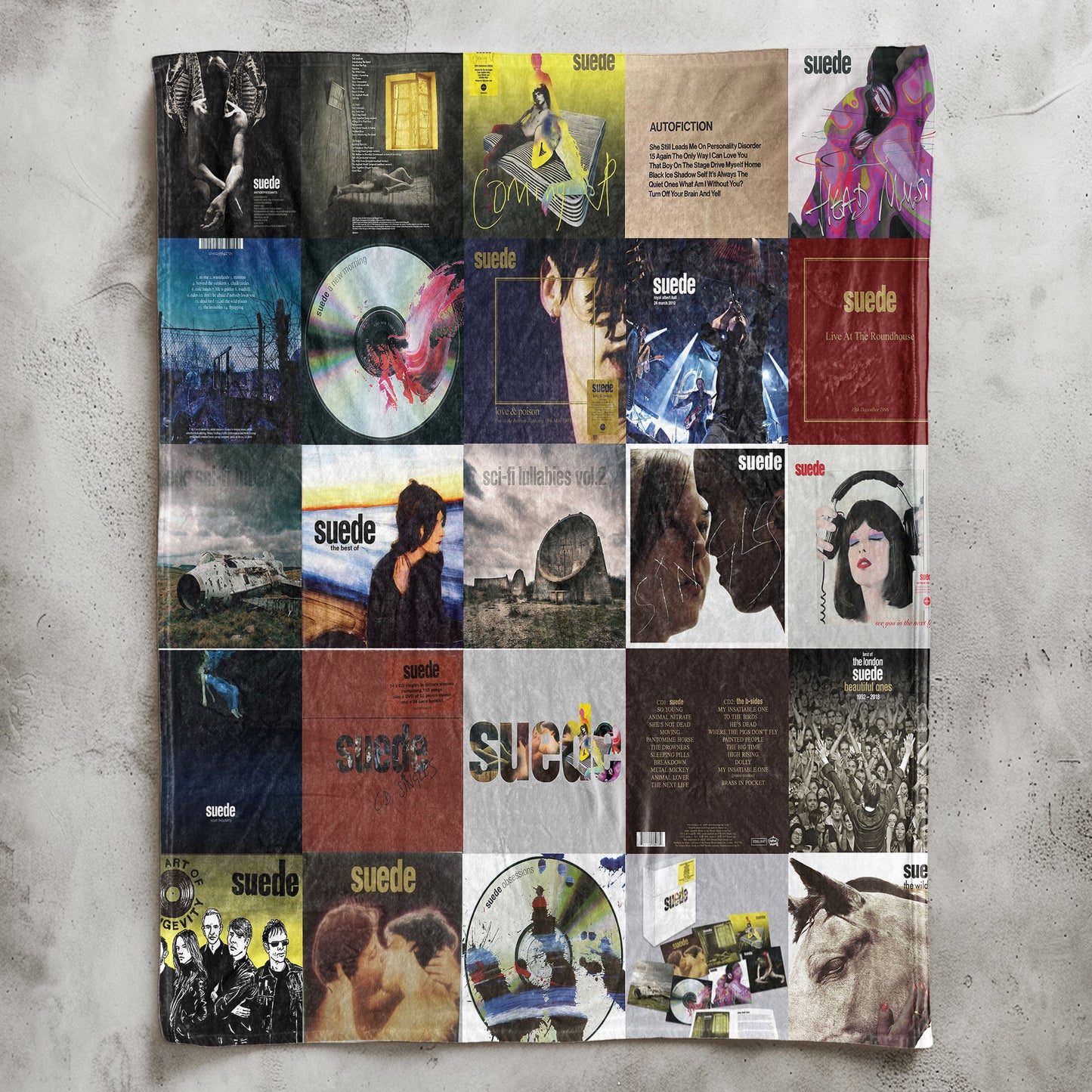 Suede Sherpa Blanket – A Britpop Dream for True Devotees