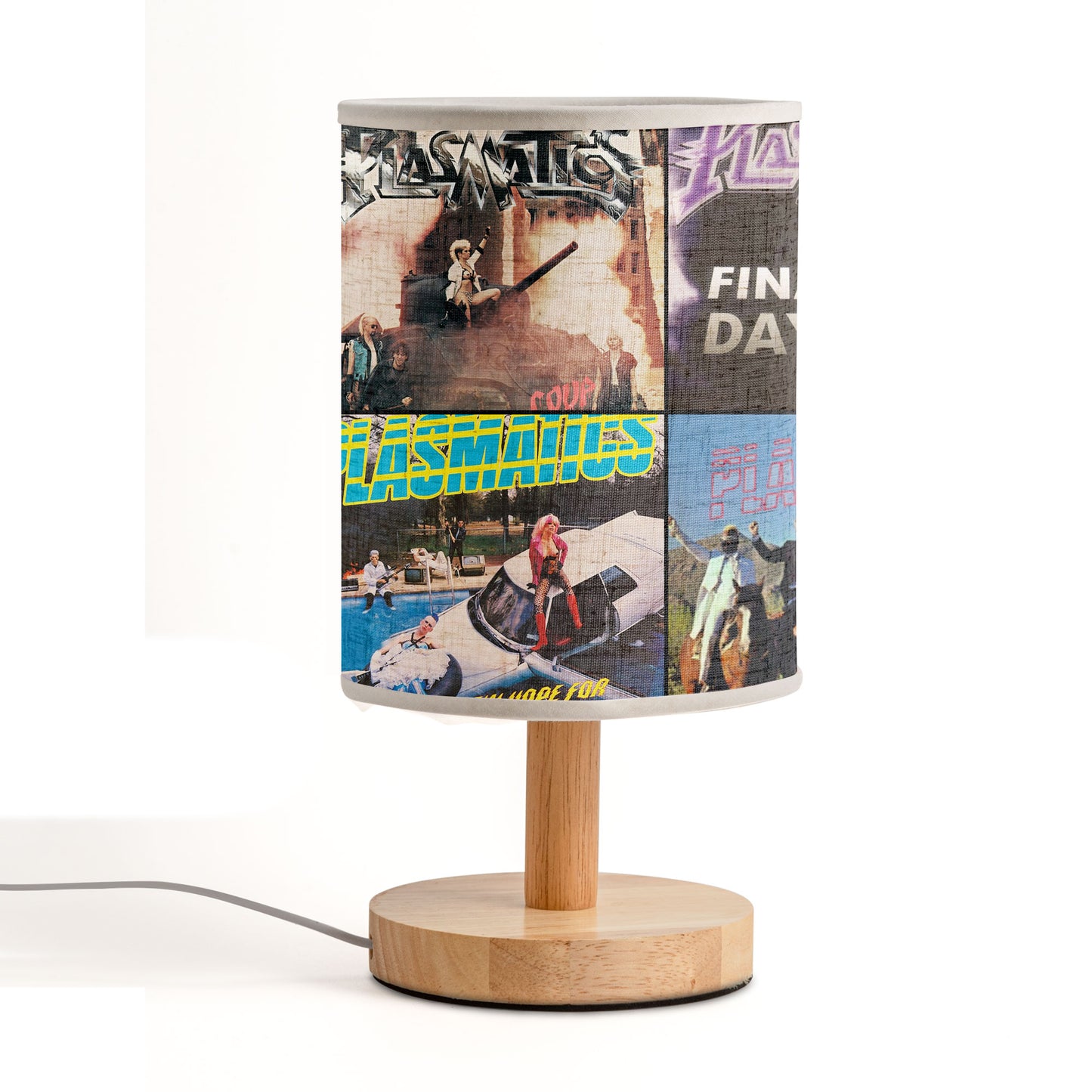 Plasmatics Album Cover Lamp – Punk Rock & Metal Nostalgia Decor