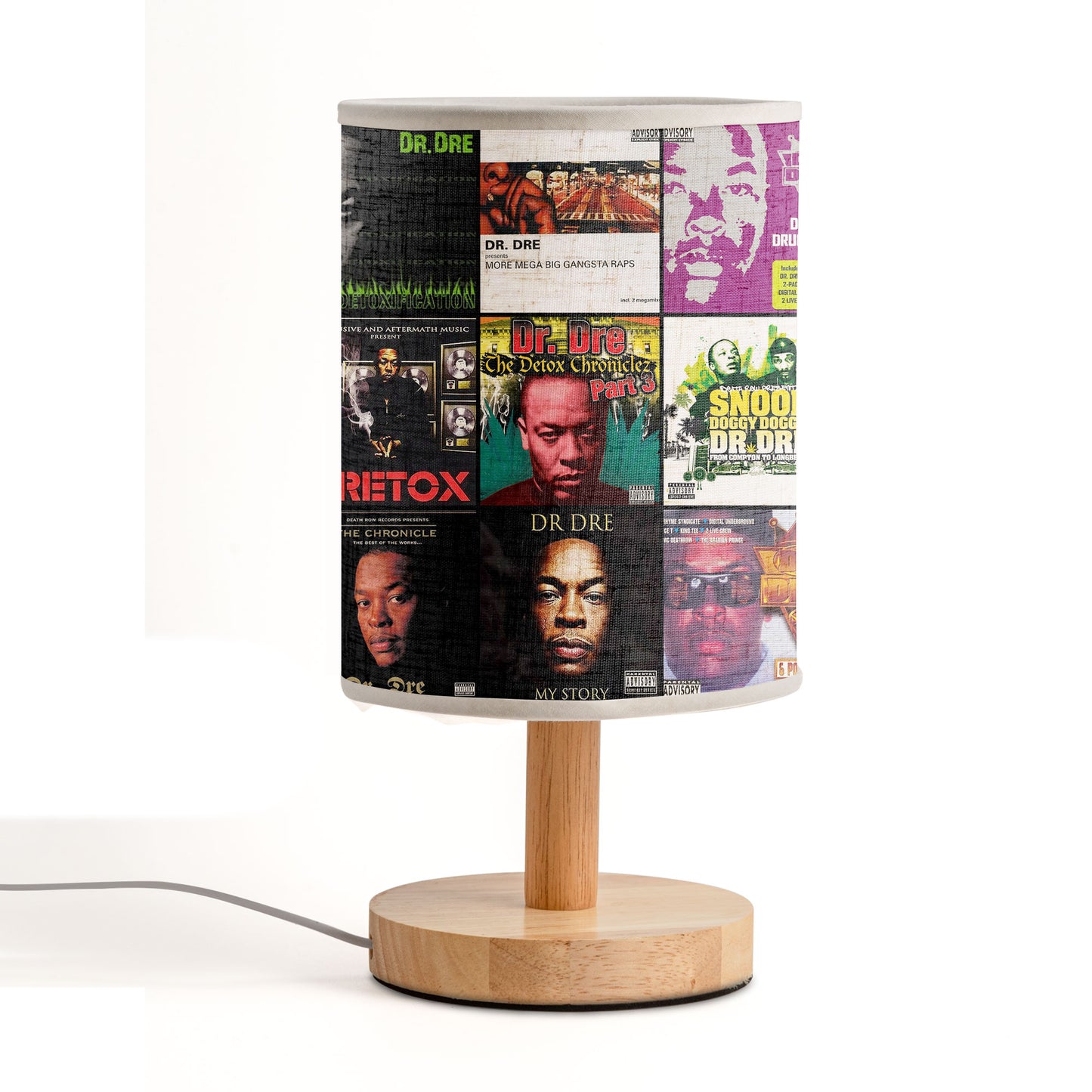 Dr. Dre Hip-Hop Legacy Collage Lamp