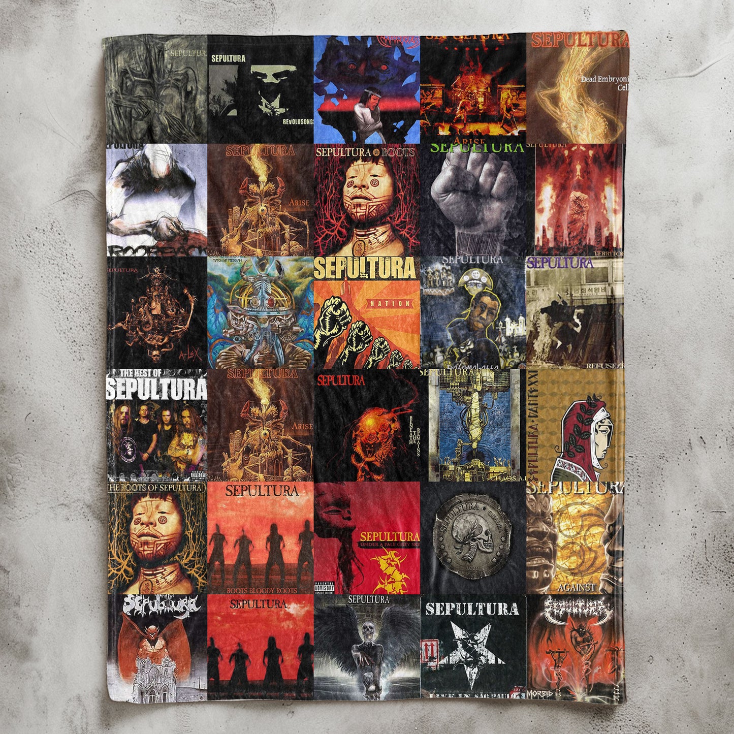 Sepultura Sherpa Blanket – A Heavy Metal Legacy You Can Feel