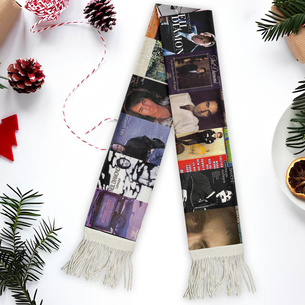 Neil Diamond Scarf – A Cozy Tribute to a Timeless Music Legend