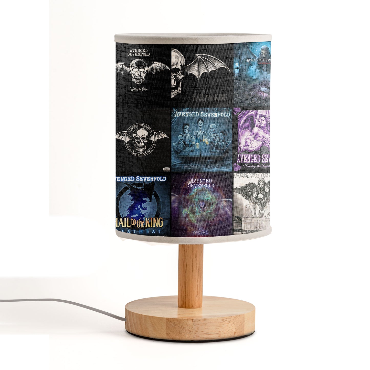 Avenged Sevenfold Fabric Lamp – Light Up the Metal Madness
