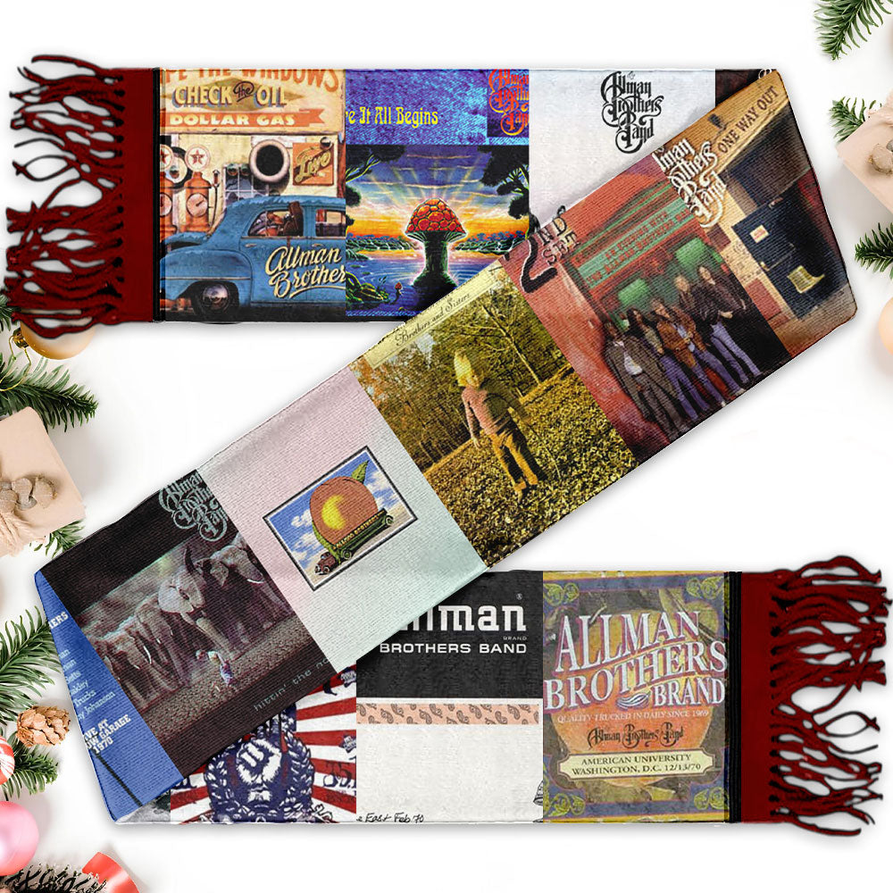 The Allman Brothers Band Scarf – A Cozy Southern Rock Throwback