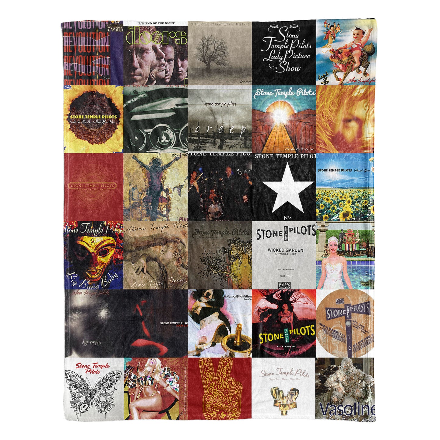Stone Temple Pilots Sherpa Blanket – A Grunge-Era Tribute for True Fans