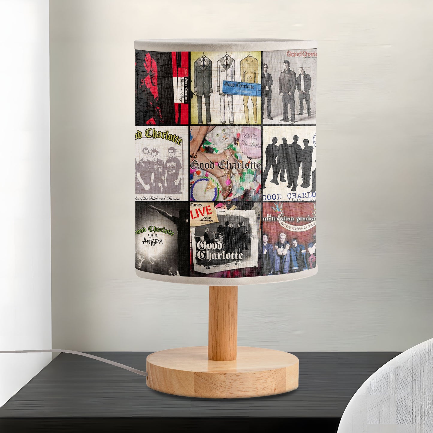 Good Charlotte Album Art Lamp – Pop Punk Rebellion & Youthful Fire