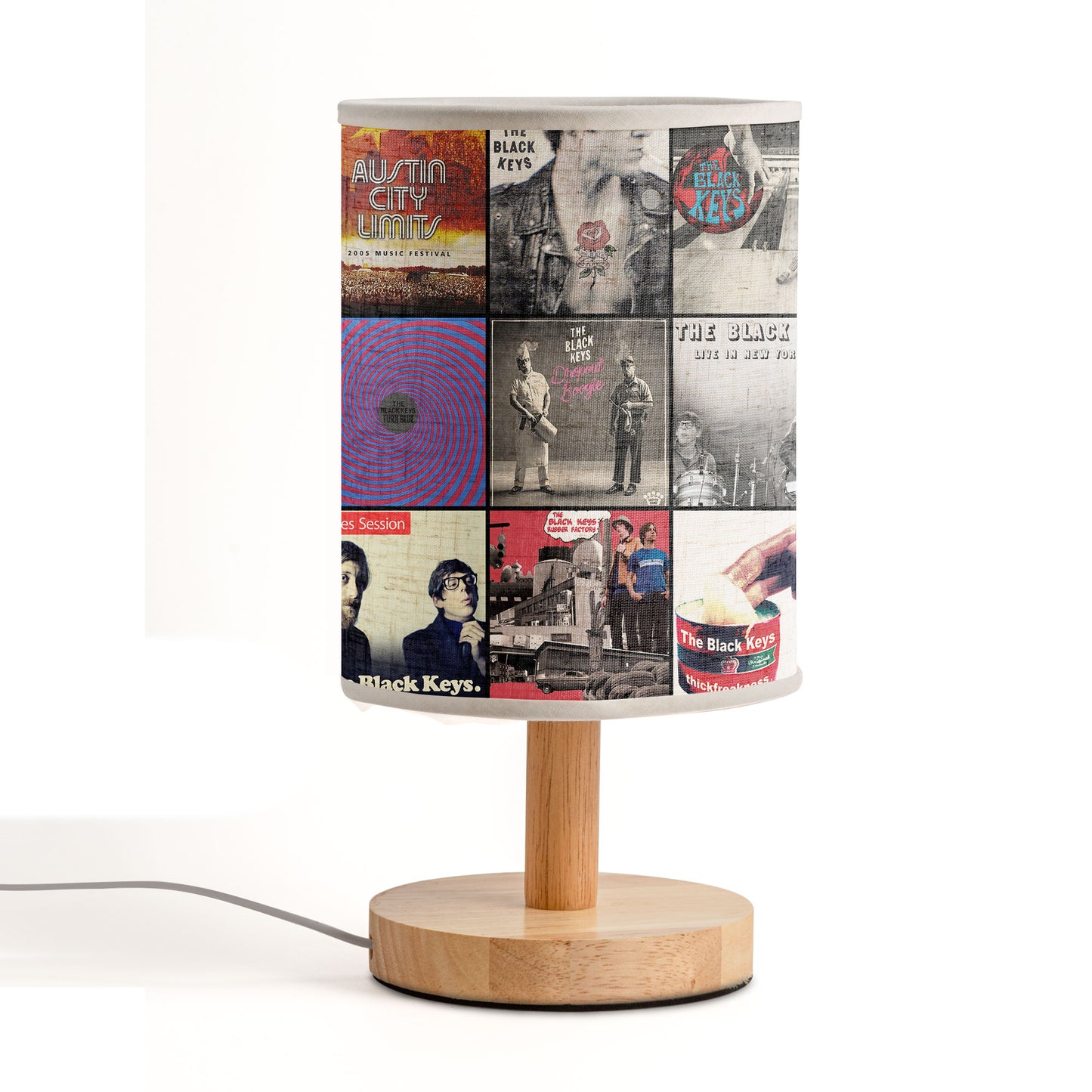 The Black Keys Fabric Lamp – Blues Rock Vibes