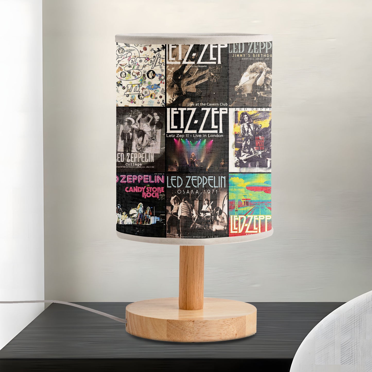 Led Zeppelin Lamp – Rock Legends Illuminate the Night