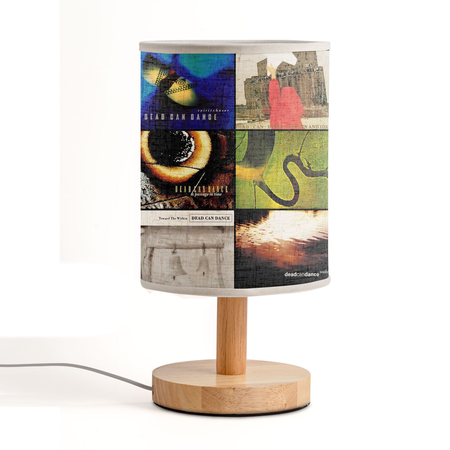 Dead Can Dance Fabric Lamp – Ethereal Sound & Light